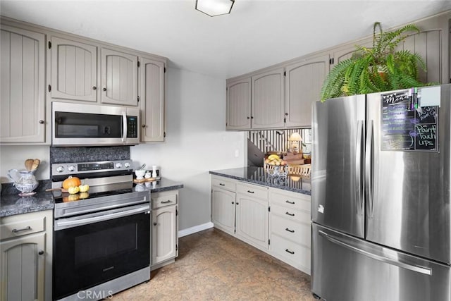 1246 15th St, Los Osos, CA 93402 - kitchen featuring stainless steel appliances and dark countertops