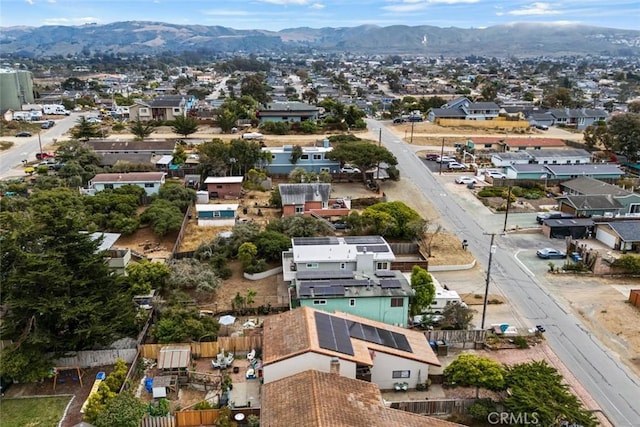 1246 15th St, Los Osos, CA 93402 - aerial view of residential area featuring a mountain backdrop