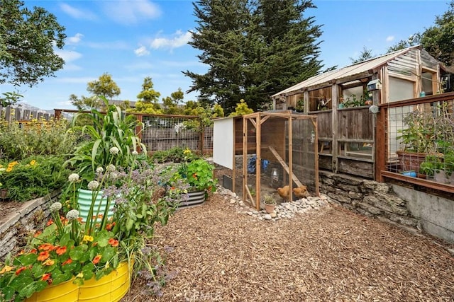 1246 15th St, Los Osos, CA 93402 - view of yard with exterior structure and an outbuilding