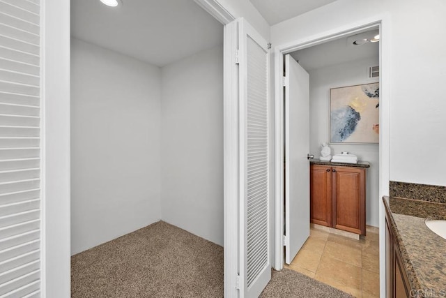 2500 Torrey Pines Rd Unit 1101, La Jolla, CA 92037 - corridor with recessed lighting and light carpet