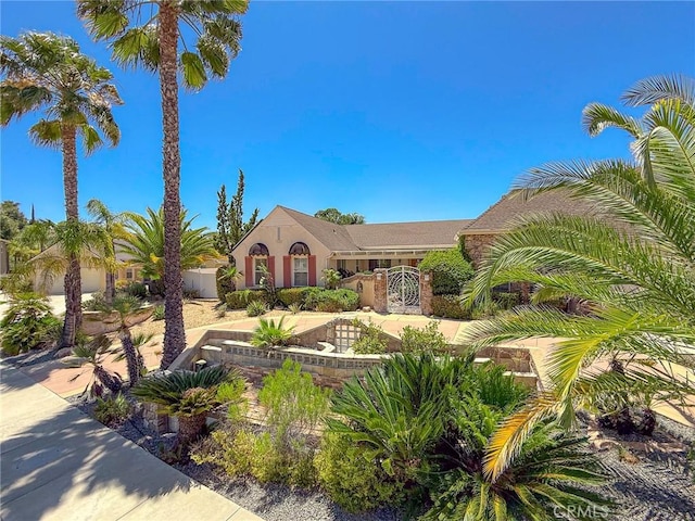 43097 Calle Camellia, Temecula, CA 92592 - view of front of house featuring a gate