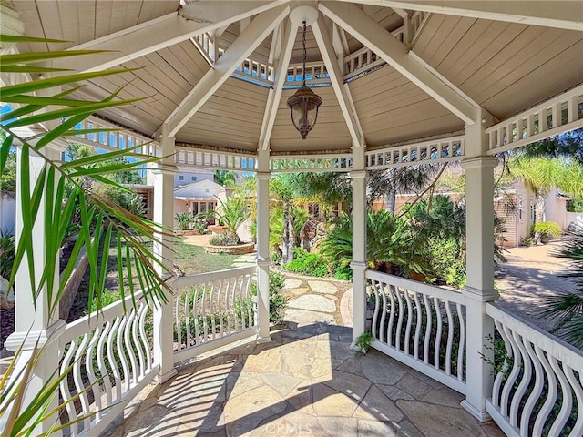 43097 Calle Camellia, Temecula, CA 92592 - porch featuring a gazebo