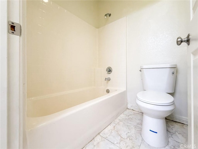 43097 Calle Camellia, Temecula, CA 92592 - bathroom with marble look tiles and bathing tub / shower combination