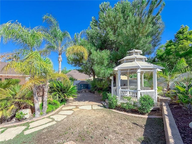 43097 Calle Camellia, Temecula, CA 92592 - view of yard with a gazebo