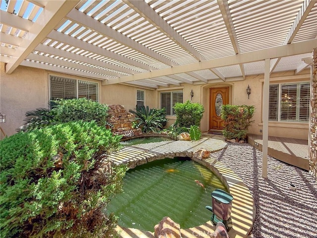 43097 Calle Camellia, Temecula, CA 92592 - view of patio with a pergola