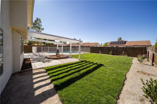 2143 Westminster Dr, Palmdale, CA 93550 - fenced backyard with a patio area