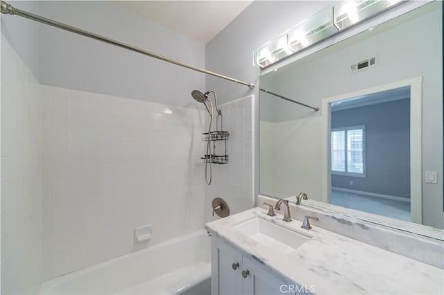5 Bretagne, Newport Coast, CA 92657 - bathroom featuring washtub / shower combination and vanity