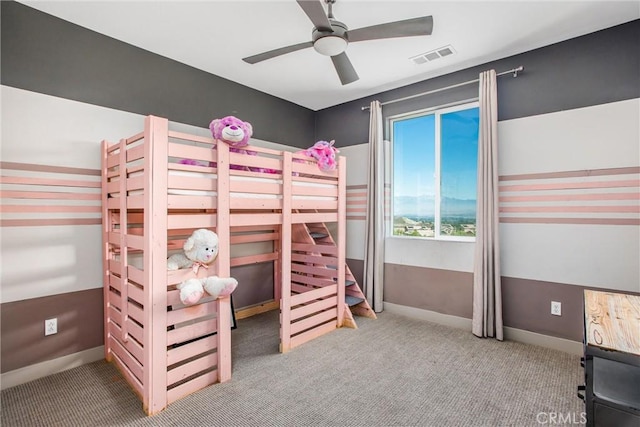 13438 Ambrosia Ct, Riverside, CA 92503 - unfurnished bedroom featuring carpet floors and a ceiling fan