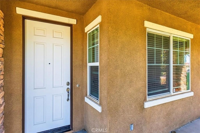 31578 Waterfall Way, Murrieta, CA 92563 - property entrance with stucco siding and covered porch