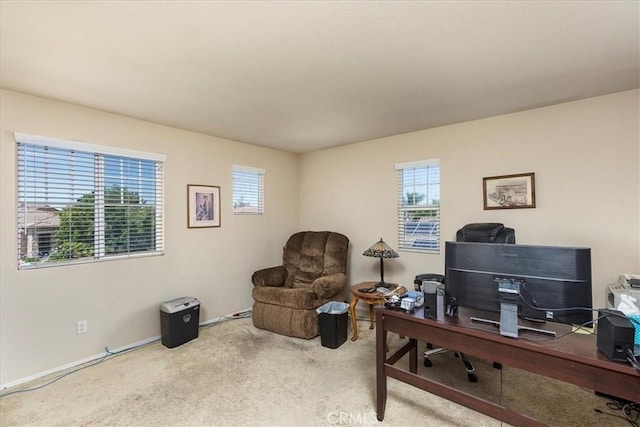 31578 Waterfall Way, Murrieta, CA 92563 - office area featuring carpet floors and healthy amount of natural light