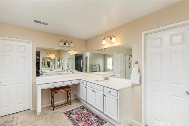 31578 Waterfall Way, Murrieta, CA 92563 - full bathroom with vanity and tile patterned floors