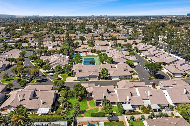 1061 Regis Way, Tustin, CA 92780 - aerial view of property and surrounding area featuring nearby suburban area