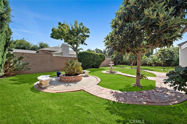 1061 Regis Way, Tustin, CA 92780 - view of yard featuring a patio