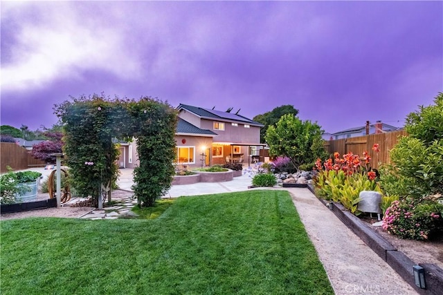 4368 Manchester Ct, Santa Maria, CA 93455 - view of yard with a patio area