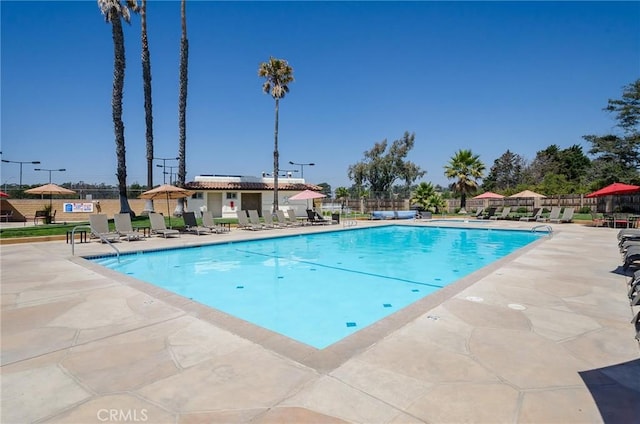 4368 Manchester Ct, Santa Maria, CA 93455 - community pool featuring a patio area