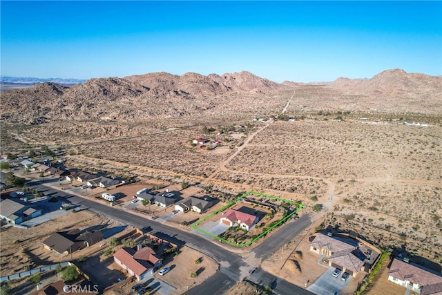 7765 Elwood St, Joshua Tree, CA 92252 - view of property location with rural landscape and nearby suburban area