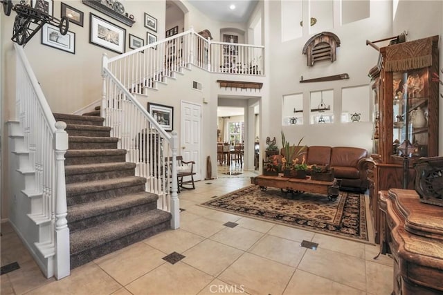 22760 Shadygrove Ct, Wildomar, CA 92595 - tiled foyer entrance with stairs