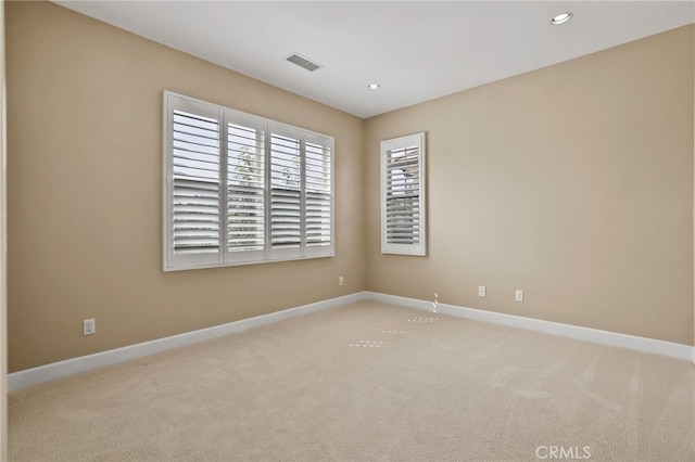 54 Sycamore Bnd, Irvine, CA 92620 - carpeted spare room with baseboards and recessed lighting