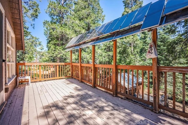 25837 Sunset Loop, Twin Peaks, CA 92391 - view of deck