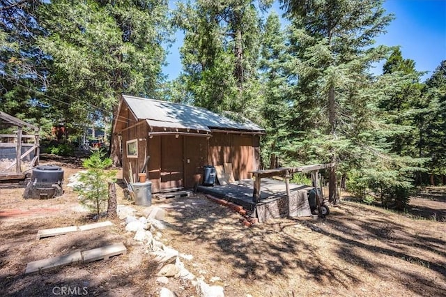 25837 Sunset Loop, Twin Peaks, CA 92391 - view of outbuilding