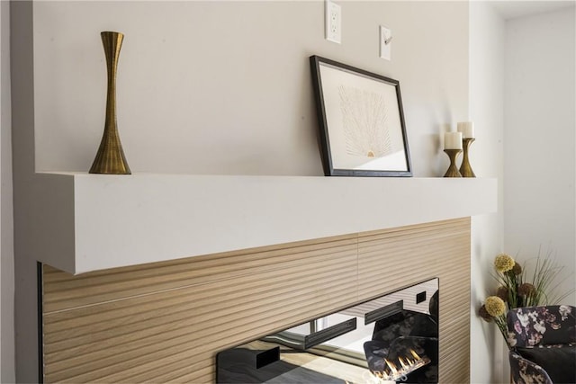 235 Via Ballena, San Clemente, CA 92672 - detailed view of a lit fireplace