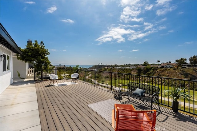 235 Via Ballena, San Clemente, CA 92672 - view of wooden terrace