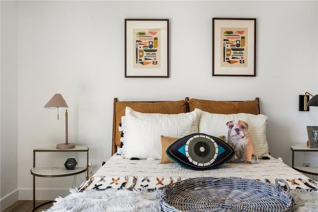 235 Via Ballena, San Clemente, CA 92672 - bedroom with baseboards and wood finished floors