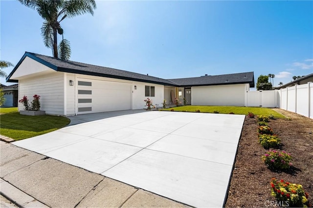 235 Via Ballena, San Clemente, CA 92672 - ranch-style house with an attached garage and concrete driveway