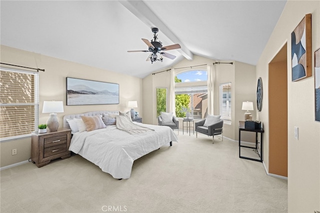 45422 Camino Monzon, Temecula, CA 92592 - bedroom featuring light colored carpet and ceiling fan