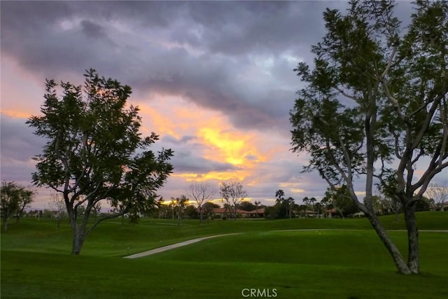 56720 Jack Nicklaus Blvd, La Quinta, CA 92253 - view of community with a lawn and golf course view