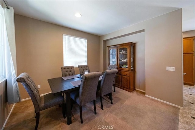29767 Ascella Ln, Murrieta, CA 92563 - dining room featuring light colored carpet and recessed lighting