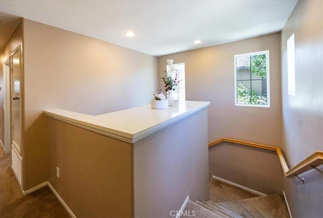 29767 Ascella Ln, Murrieta, CA 92563 - stairs featuring carpet and recessed lighting