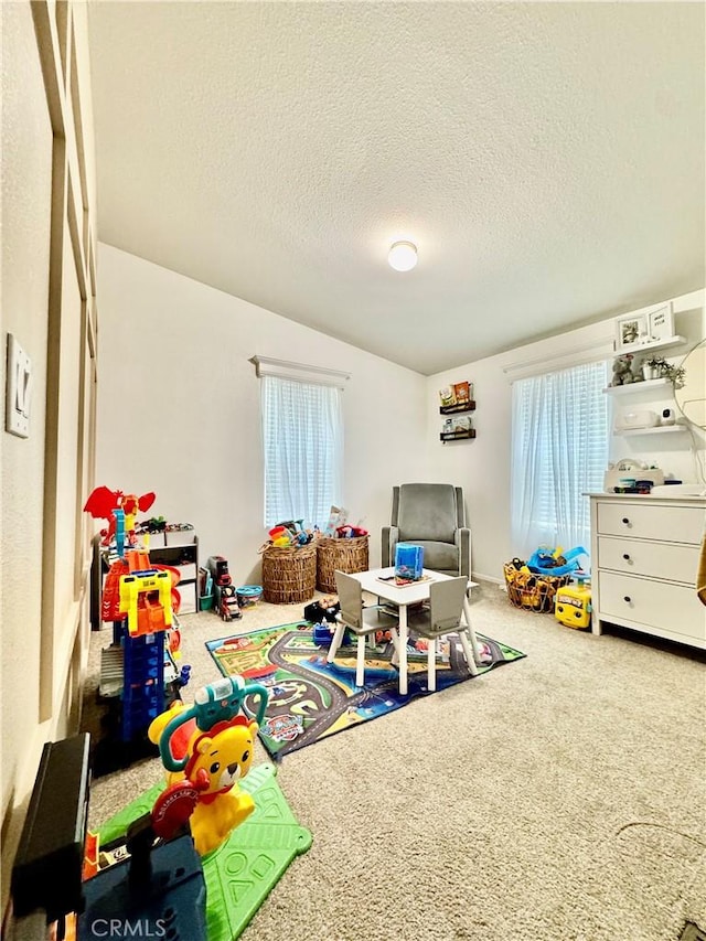 2851 S La Cadena Dr Unit 125, Colton, CA 92324 - rec room with carpet flooring and a textured ceiling