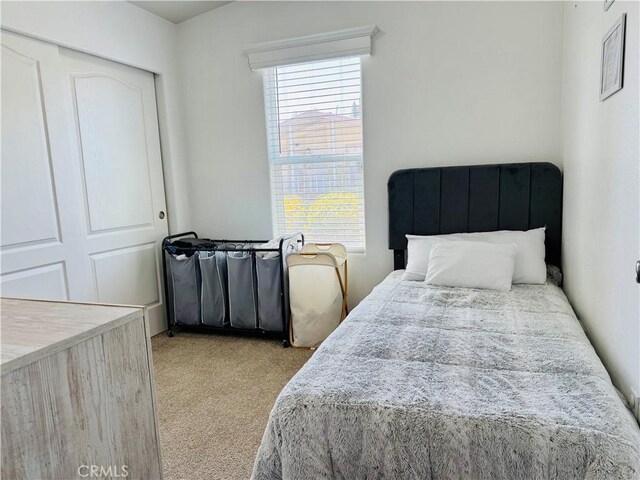 2851 S La Cadena Dr Unit 125, Colton, CA 92324 - bedroom featuring light colored carpet