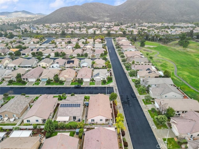 28253 Harmony Ln, Menifee, CA 92584 - aerial view of property and surrounding area with nearby suburban area and a mountainous background