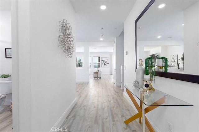 4062 Tamarind Rdg, Lake Elsinore, CA 92530 - hall with wood finished floors and recessed lighting