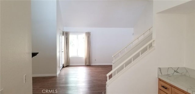 12180 Westerly Trl, Moreno Valley, CA 92557 - stairway with wood finished floors and baseboards