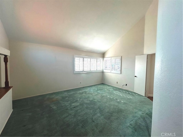 12180 Westerly Trl, Moreno Valley, CA 92557 - carpeted spare room with high vaulted ceiling
