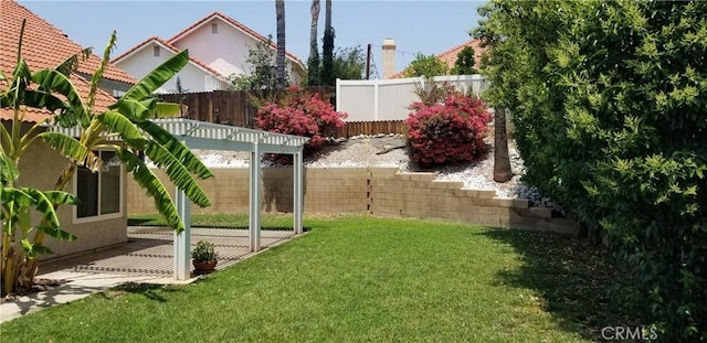 12180 Westerly Trl, Moreno Valley, CA 92557 - fenced backyard with a patio area