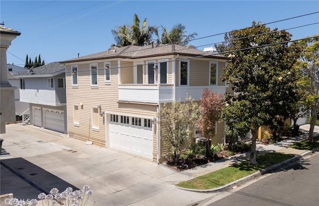 3201 4th Ave, Corona Del Mar, CA 92625 - view of front of home with an attached garage and concrete driveway