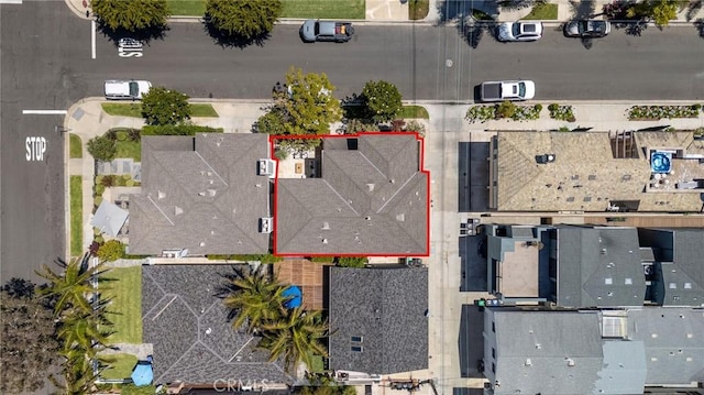 3201 4th Ave, Corona Del Mar, CA 92625 - aerial overview of property's location featuring property boundaries highlighted