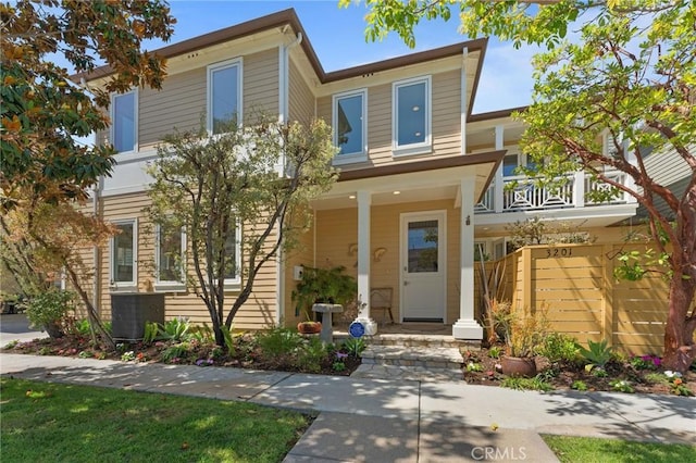 3201 4th Ave, Corona Del Mar, CA 92625 - view of front of home with a porch