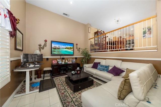 23220 Colony Park Dr, Carson, CA 90745 - tiled living area with baseboards