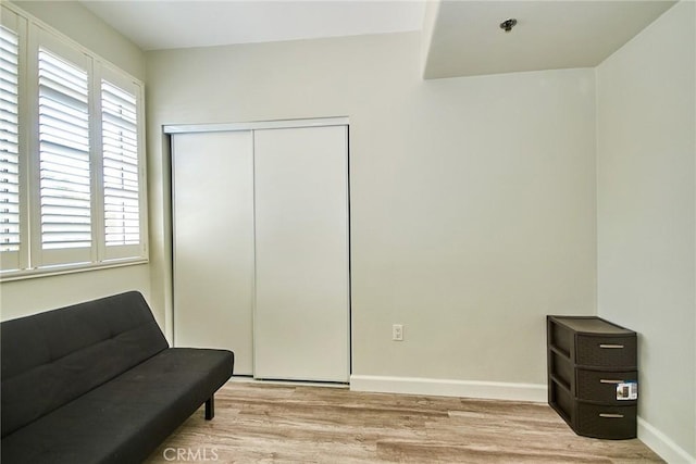 580 W Main St Unit 105, Alhambra, CA 91801 - sitting room with light wood-type flooring and baseboards