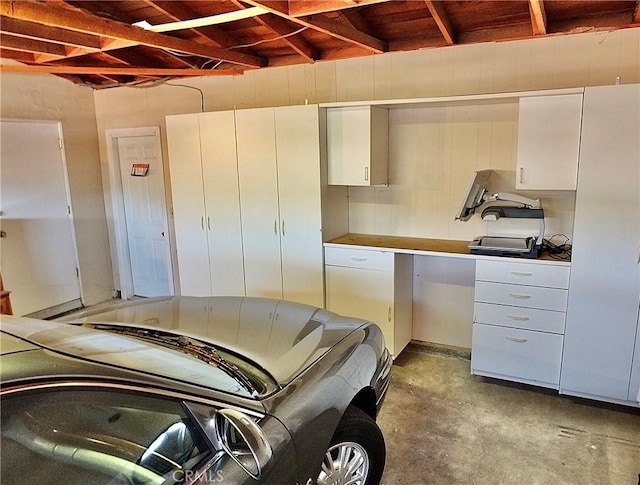 2524 Littleton Pl, Costa Mesa, CA 92626 - garage with wood walls