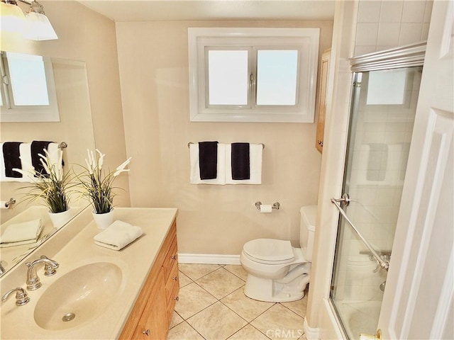 2524 Littleton Pl, Costa Mesa, CA 92626 - full bath with vanity and tile patterned floors