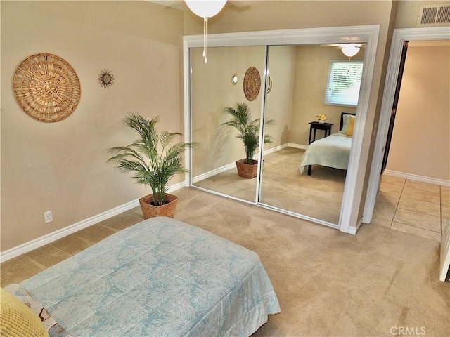 2524 Littleton Pl, Costa Mesa, CA 92626 - bedroom featuring carpet and a closet