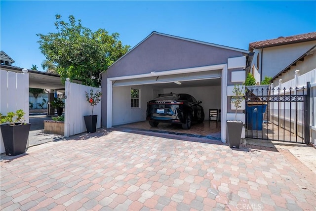 7549 Variel Ave, Canoga Park, CA 91303 - garage featuring a gate
