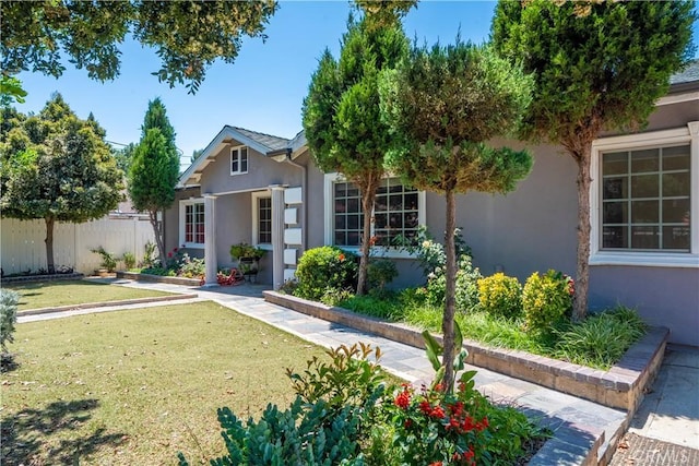 7549 Variel Ave, Canoga Park, CA 91303 - view of front of home with stucco siding