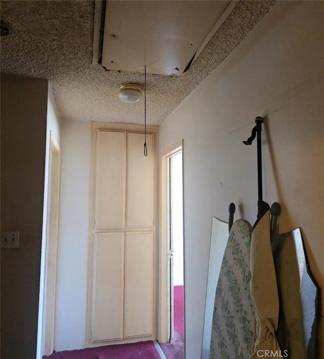1239 W Rosecrans, Gardena, CA 90247 - miscellaneous room featuring carpet flooring and a textured ceiling